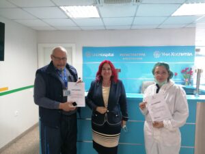 Медици от „Уни Хоспитал“ получиха почетния знак на болницата